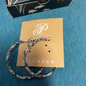 Plunder fabric wrapped hoops